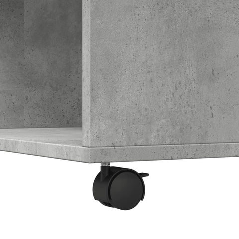 vidaXL Coffee Table Concrete Grey 80x80x40 cm Engineered Wood