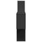vidaXL Wall Shelf Black 100x15x70 cm Engineered Wood