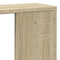vidaXL Wall Shelf Sonoma Oak 100x15x70 cm Engineered Wood