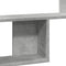 vidaXL Wall Shelf Concrete Grey 100x15x70 cm Engineered Wood