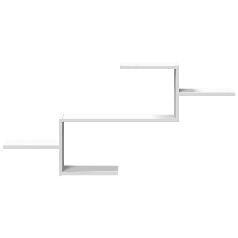 vidaXL Wall Shelf White 104x15x49 cm Engineered Wood
