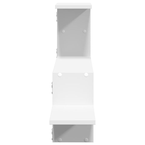 vidaXL Wall Shelf White 104x15x49 cm Engineered Wood