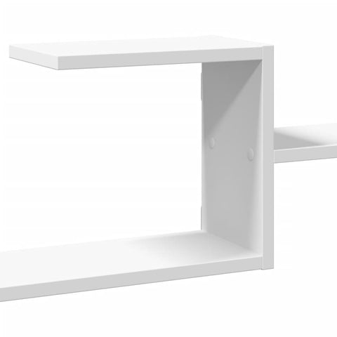 vidaXL Wall Shelf White 104x15x49 cm Engineered Wood