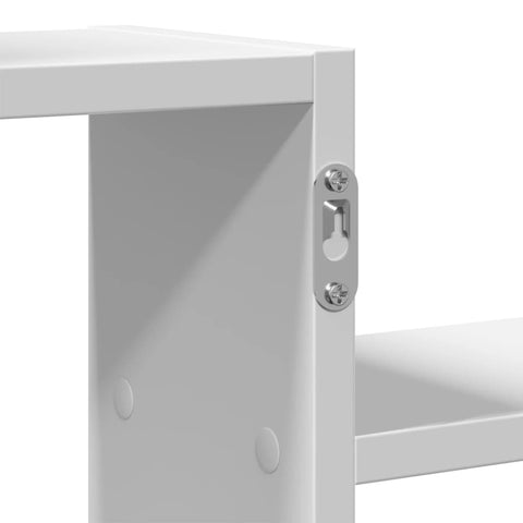 vidaXL Wall Shelf White 104x15x49 cm Engineered Wood