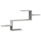 vidaXL Wall Shelf Concrete Grey 104x15x49 cm Engineered Wood