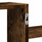 vidaXL Wall Shelf Smoked Oak 104x15x49 cm Engineered Wood