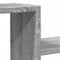 vidaXL Wall Shelf Grey Sonoma 104x15x49 cm Engineered Wood