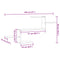 vidaXL Wall Shelf Grey Sonoma 104x15x49 cm Engineered Wood