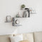 vidaXL Wall Shelf Grey Sonoma 104x15x49 cm Engineered Wood