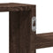 vidaXL Wall Shelf Brown Oak 104x15x49 cm Engineered Wood