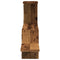 vidaXL Wall Shelf Old Wood 104x15x49 cm Engineered Wood