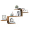 vidaXL Wall Shelf Artisian Oak 104x15x49 cm Engineered Wood