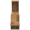 vidaXL Wall Shelf Artisian Oak 104x15x49 cm Engineered Wood