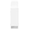 vidaXL Wall Shelf White 159x18x65 cm Engineered Wood