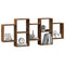 vidaXL Wall Shelf Old Wood 159x18x65 cm Engineered Wood