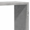 vidaXL Wall Shelf Concrete Grey 129x18x42 cm Engineered Wood