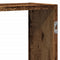vidaXL Wall Shelf Old Wood 129x18x42 cm Engineered Wood