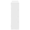 vidaXL Wall Shelf White 96x18x60 cm Engineered Wood