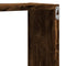 vidaXL Wall Shelf Smoked Oak 96x18x60 cm Engineered Wood