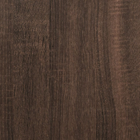vidaXL Wall Shelf Brown Oak 96x18x60 cm Engineered Wood