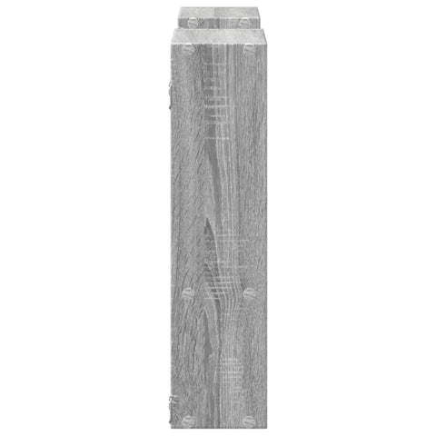 vidaXL Wall Shelf Grey Sonoma 99x15x60 cm Engineered Wood