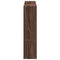 vidaXL Wall Shelf Brown Oak 99x15x60 cm Engineered Wood