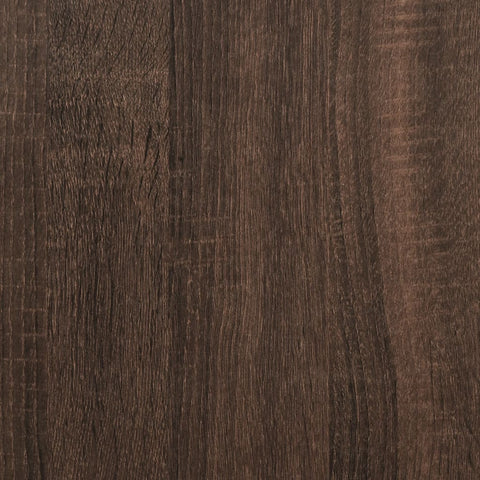 vidaXL Wall Shelf Brown Oak 99x15x60 cm Engineered Wood