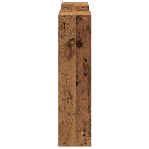 vidaXL Wall Shelf Old Wood 99x15x60 cm Engineered Wood