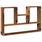 vidaXL Wall Shelf Old Wood 99x15x60 cm Engineered Wood