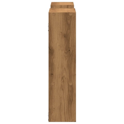 vidaXL Wall Shelf Artisian Oak 99x15x60 cm Engineered Wood