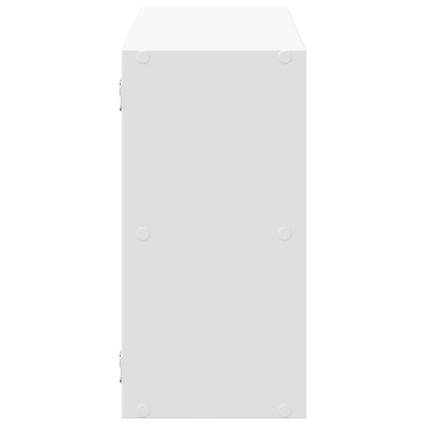 vidaXL Wall Shelf White 100x25x50 cm Engineered Wood