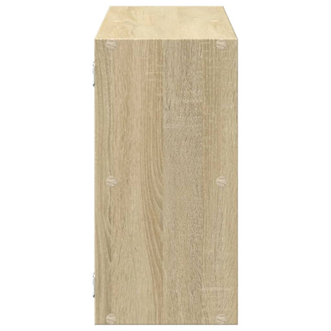 vidaXL Wall Shelf Sonoma Oak 100x25x50 cm Engineered Wood