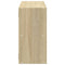 vidaXL Wall Shelf Sonoma Oak 100x25x50 cm Engineered Wood
