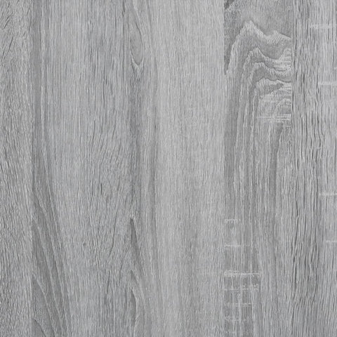vidaXL Wall Shelf Grey Sonoma 100x25x50 cm Engineered Wood