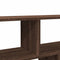 vidaXL Wall Shelf Brown Oak 100x25x50 cm Engineered Wood