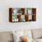 vidaXL Wall Shelf Old Wood 100x25x50 cm Engineered Wood