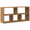 vidaXL Wall Shelf Artisian Oak 100x25x50 cm Engineered Wood