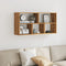 vidaXL Wall Shelf Artisian Oak 100x25x50 cm Engineered Wood
