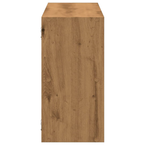 vidaXL Wall Shelf Artisian Oak 100x25x50 cm Engineered Wood