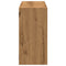 vidaXL Wall Shelf Artisian Oak 100x25x50 cm Engineered Wood