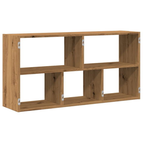 vidaXL Wall Shelf Artisian Oak 100x25x50 cm Engineered Wood