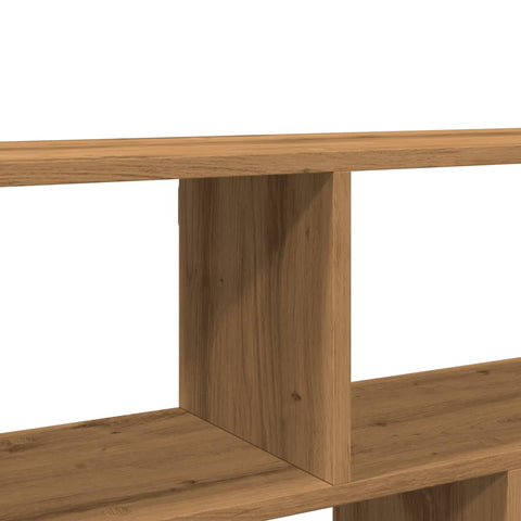 vidaXL Wall Shelf Artisian Oak 100x25x50 cm Engineered Wood