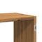 vidaXL Wall Shelf Artisian Oak 100x25x50 cm Engineered Wood