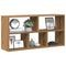 vidaXL Wall Shelf Artisian Oak 100x25x50 cm Engineered Wood