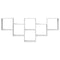 vidaXL Wall Shelf White 159x18x66 cm Engineered Wood