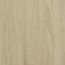 vidaXL Wall Shelf Sonoma Oak 159x18x66 cm Engineered Wood