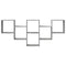 vidaXL Wall Shelf Concrete Grey 159x18x66 cm Engineered Wood