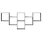 vidaXL Wall Shelf Grey Sonoma 159x18x66 cm Engineered Wood