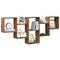 vidaXL Wall Shelf Old Wood 159x18x66 cm Engineered Wood
