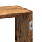 vidaXL Wall Shelf Old Wood 159x18x66 cm Engineered Wood